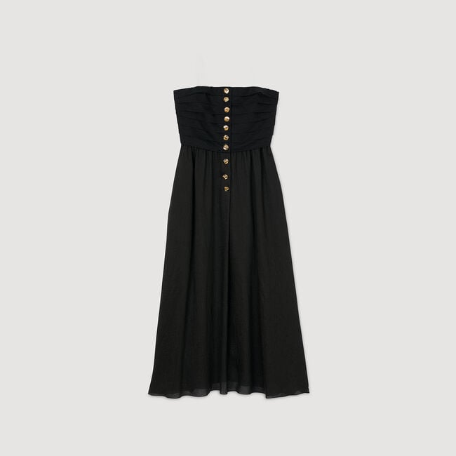 Robe longue bustier